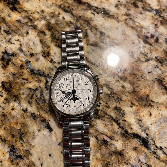 **SOLD** Longines Master Collection Moonphase Chronograph - Picture 3 of 10